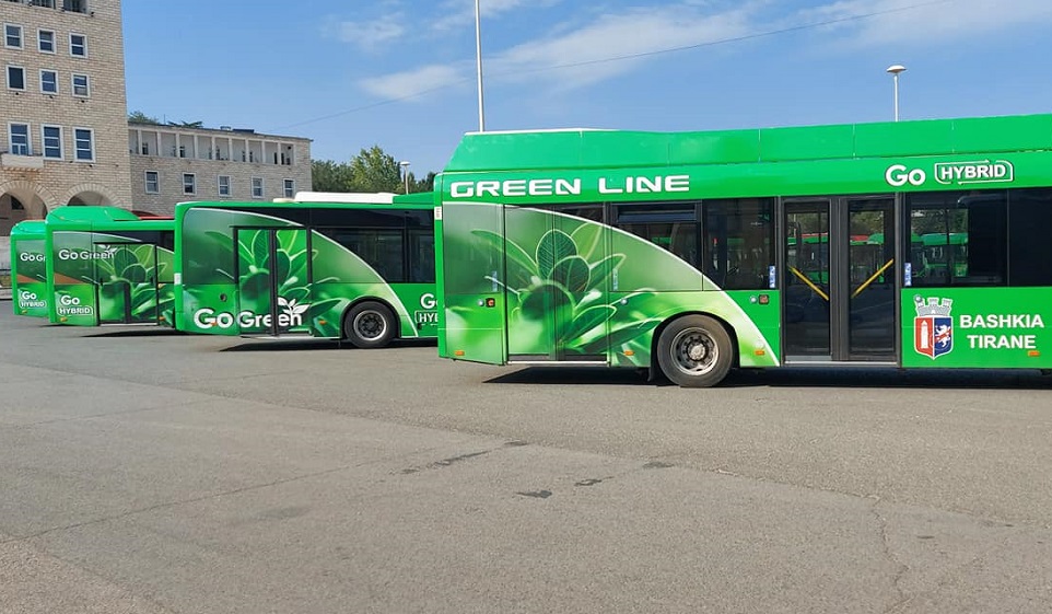 Autobuset e gjelber ne Tirane, miratohet marreveshja me BE dhe KfW